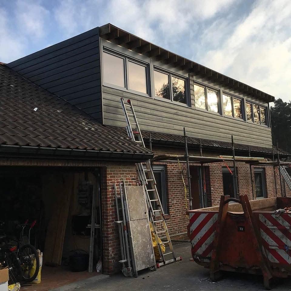 PVC ramen vervangen in rijwoning