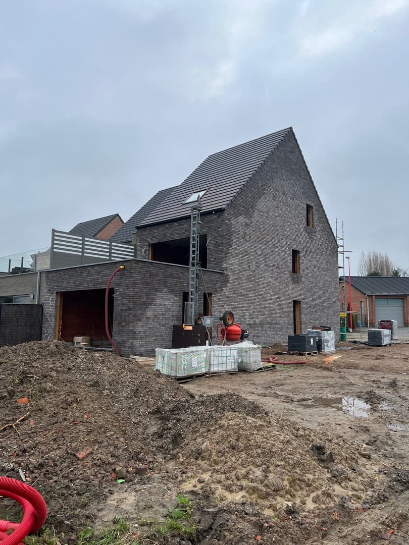 Crepi-gevel met focus op detailafwerking