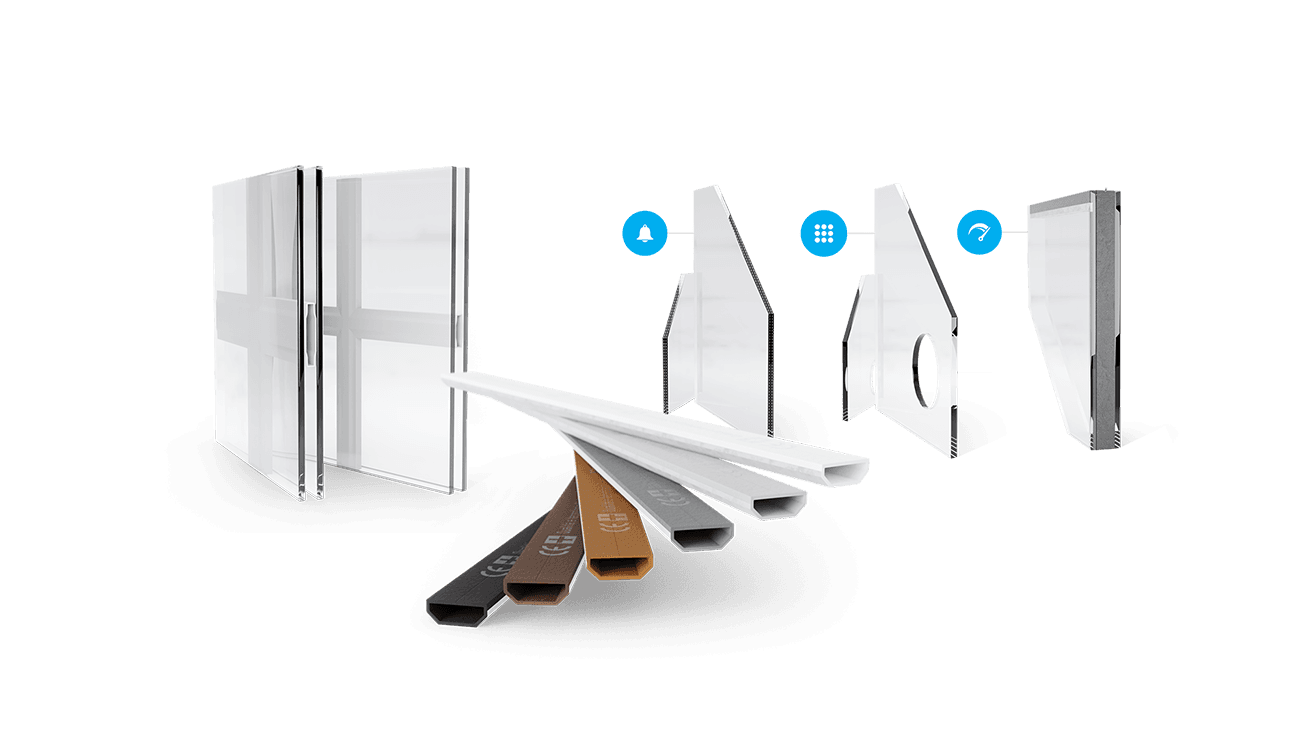 Glasaccessoires uit het leveranciergamma