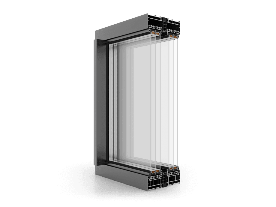 Aluminium schuifsystemen uit het leveranciergamma