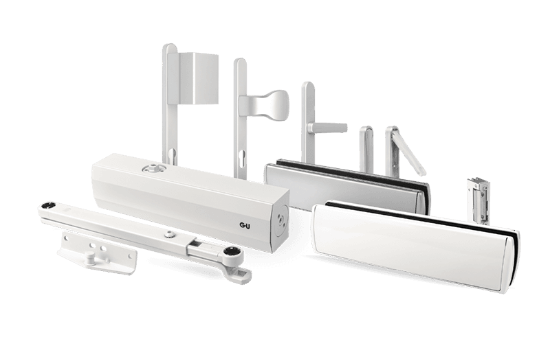 Extra deuraccessoires uit het leveranciergamma