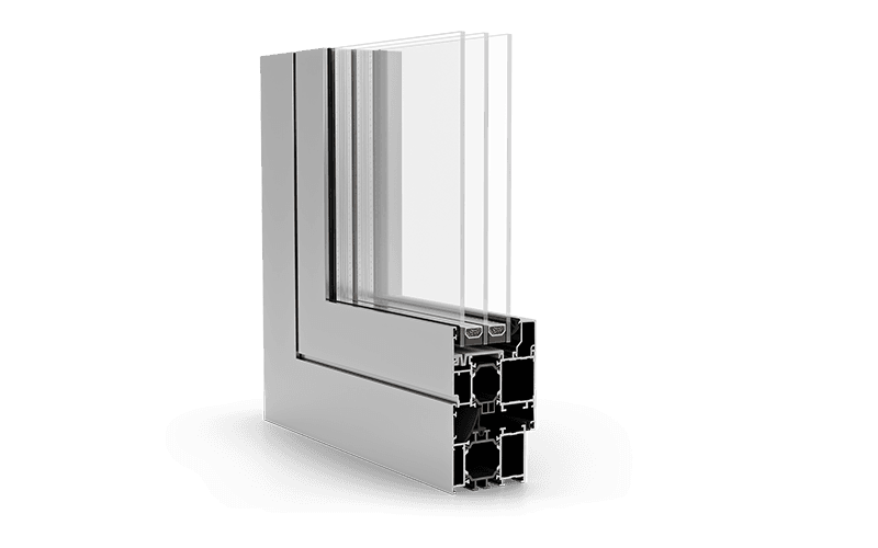 Aluminium raamprofielen uit het leveranciergamma