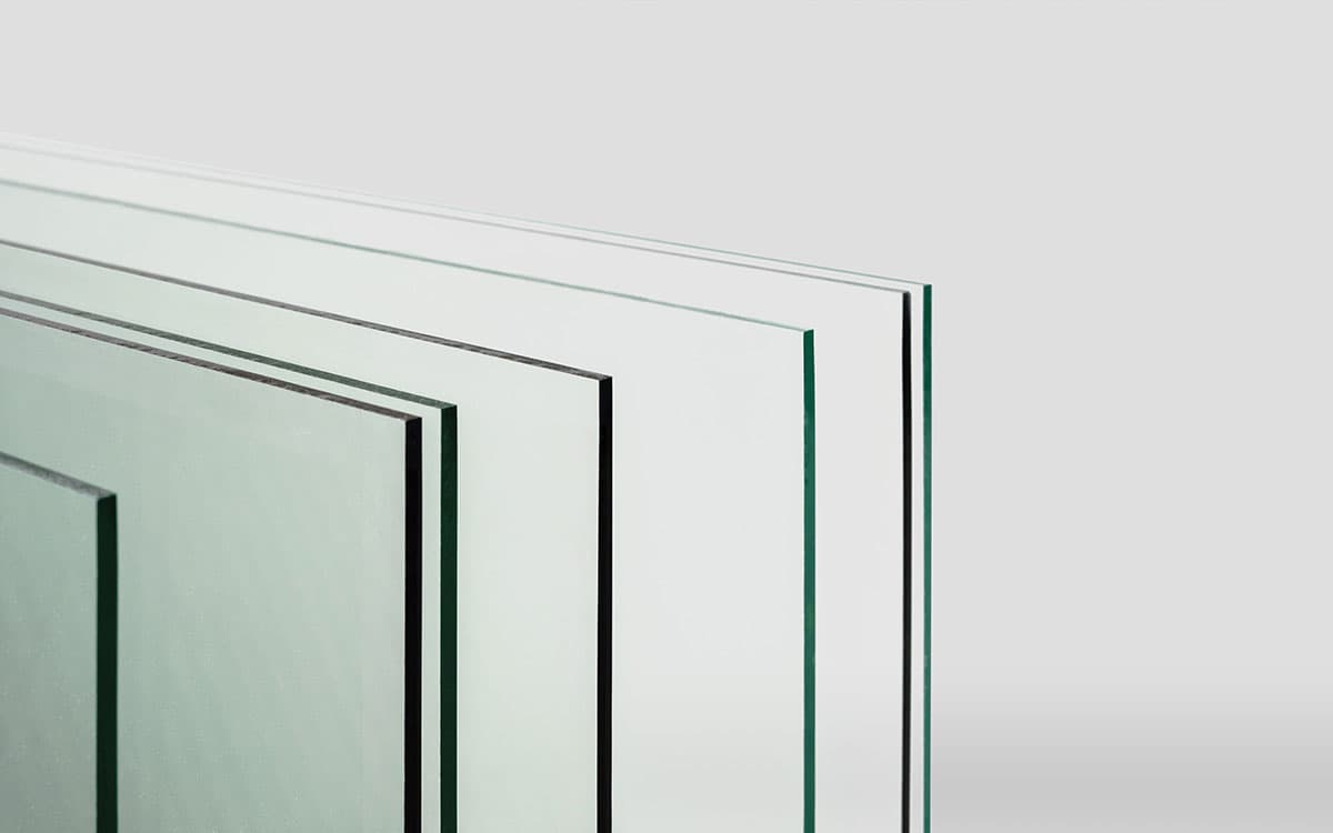 Voorbeeld van beglazing uit het leveranciergamma