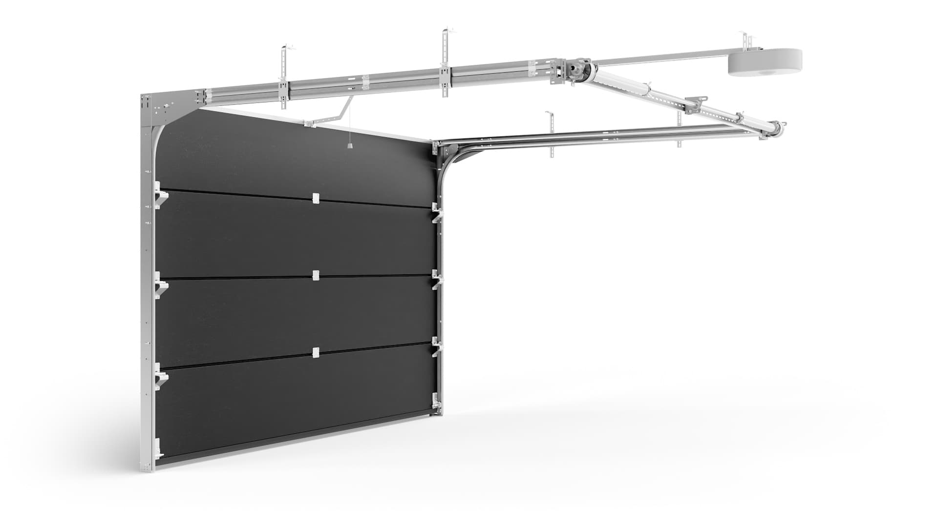 Voorbeeld van een garagepoort uit het leveranciergamma