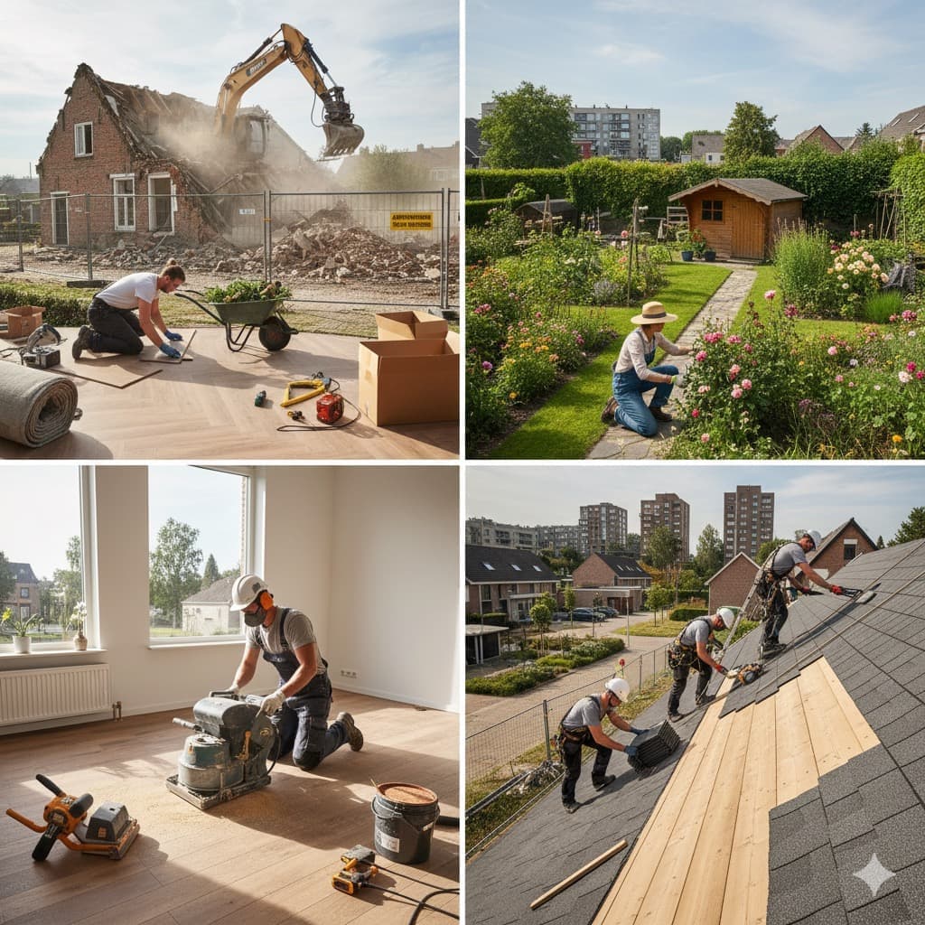 Ramen en gevelwerken in één renovatietraject