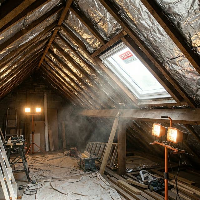Attic Conversion Insulation